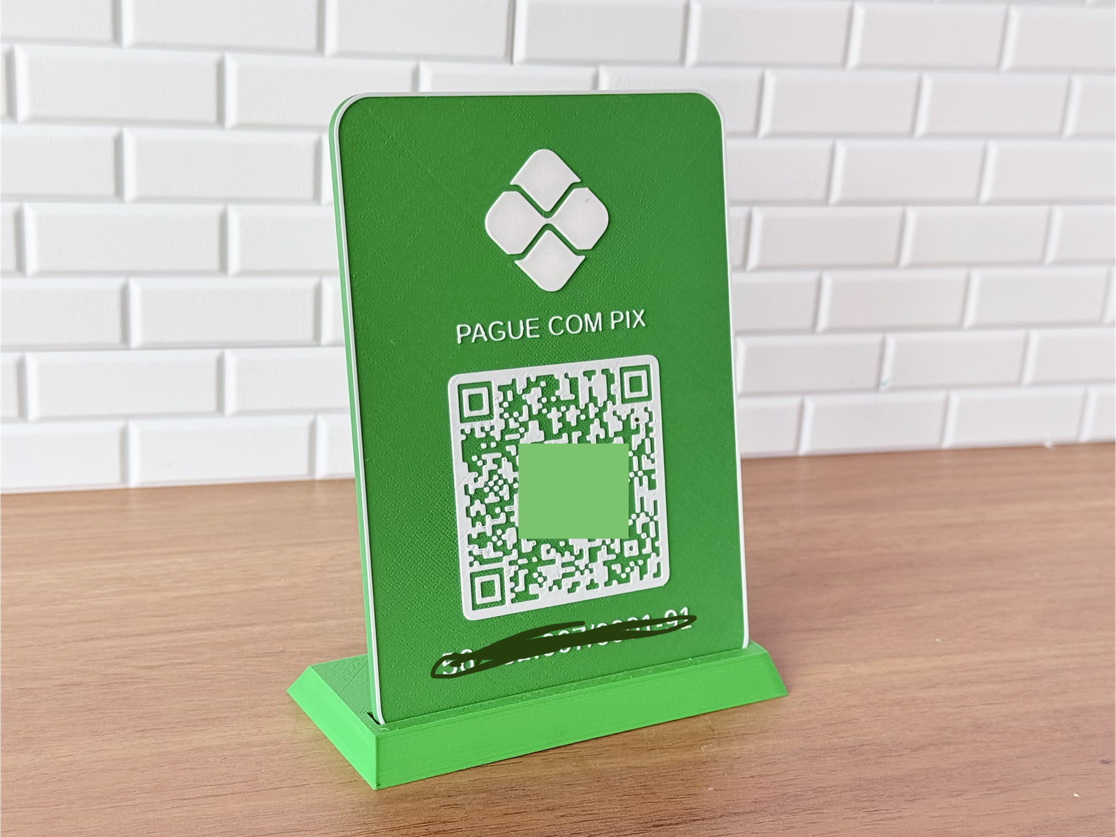 Simple PIX Plaque