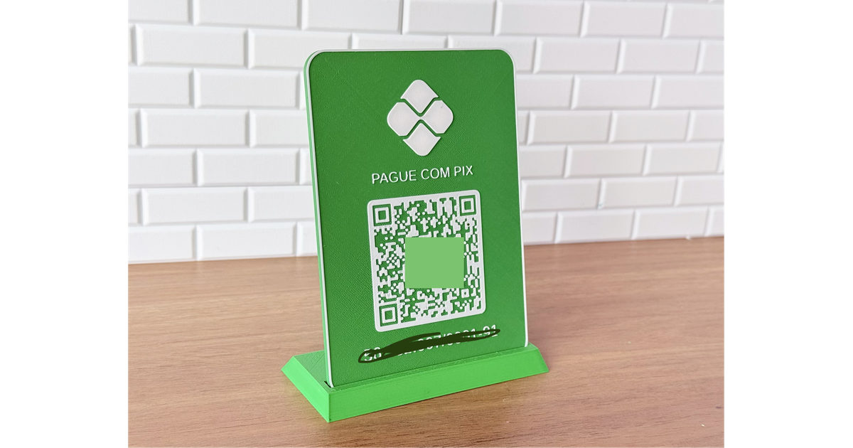 Simple PIX Plaque