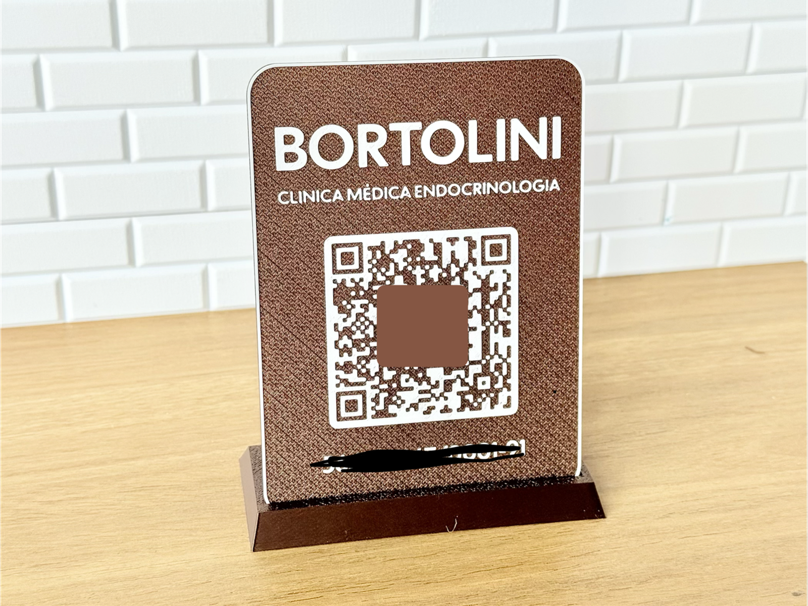 Placa PIX con Texto
