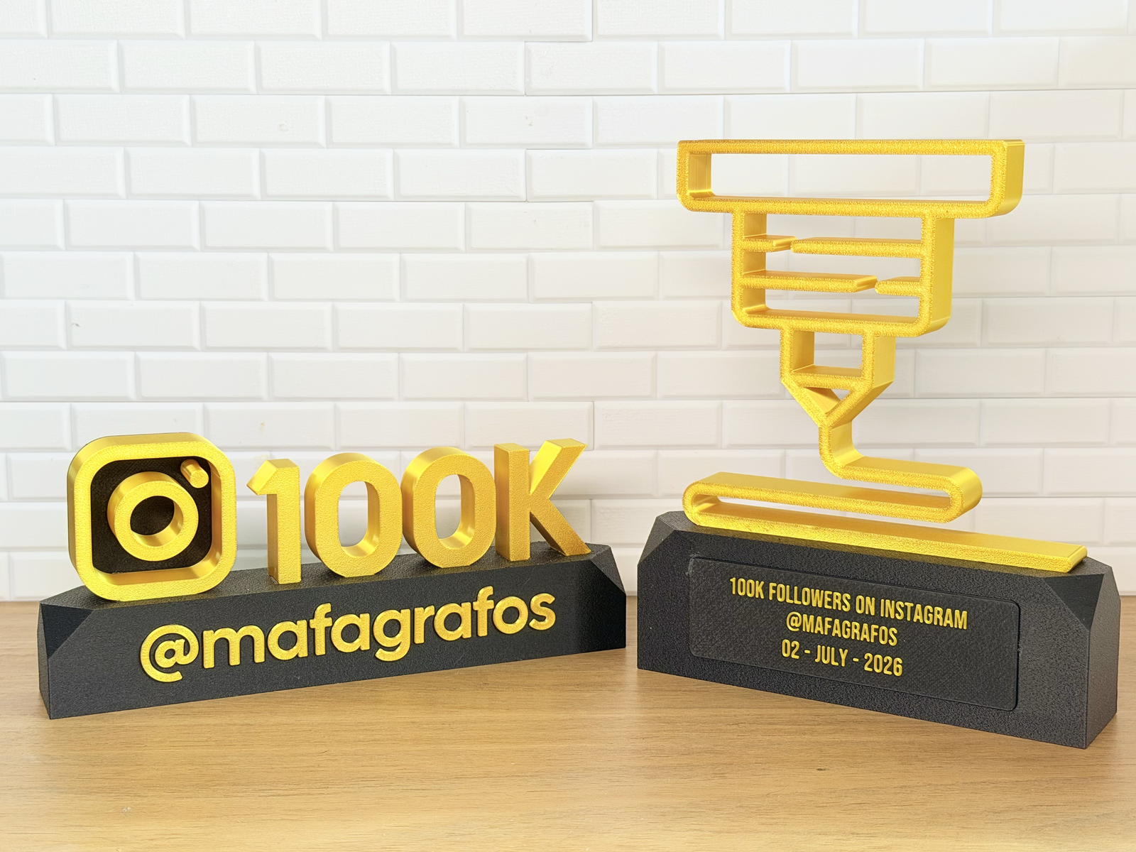 Trofeo Imagen + Texto