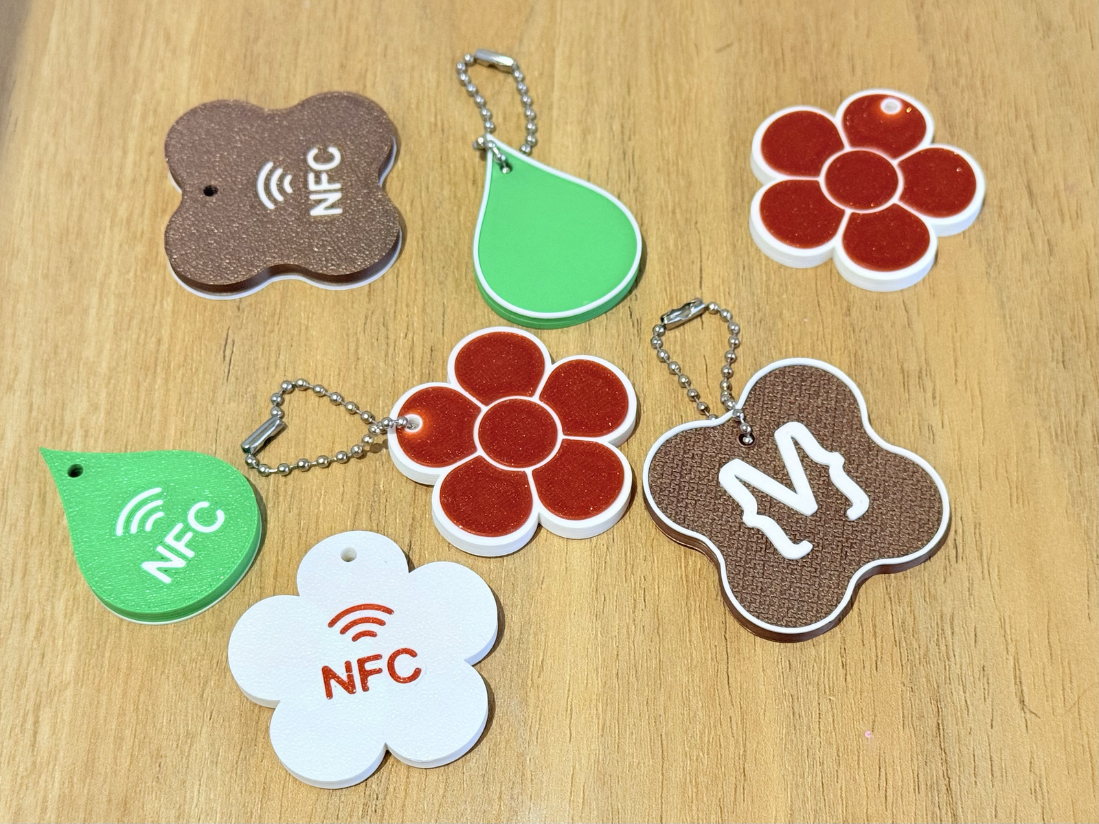 Llavero NFC con Forma Personalizada