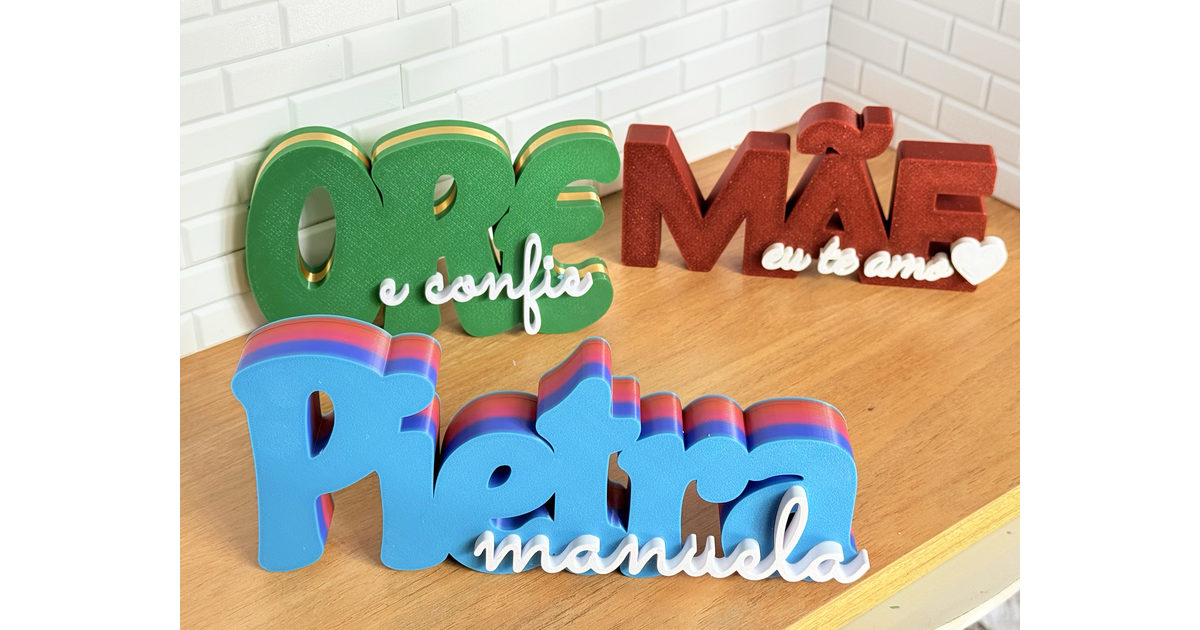 Letrero con Superposición de Palabras