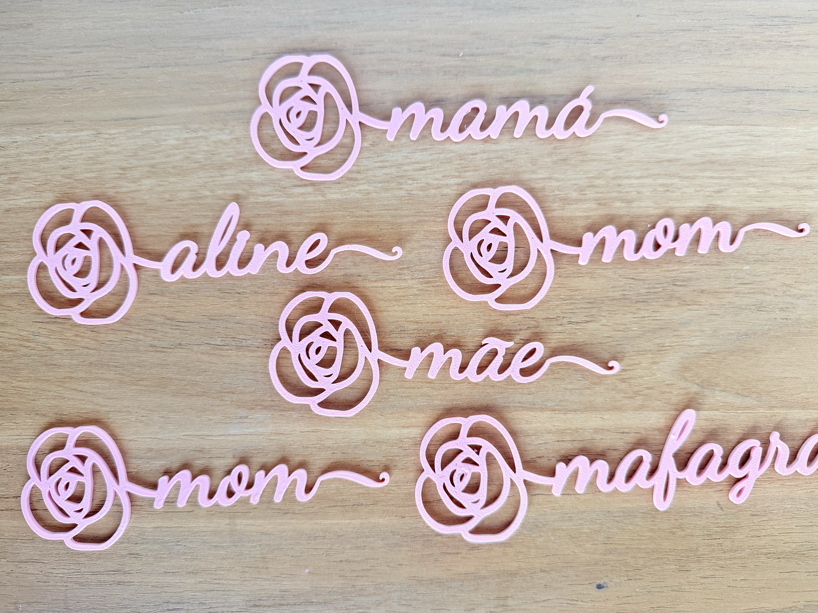 Rosa con Nombre