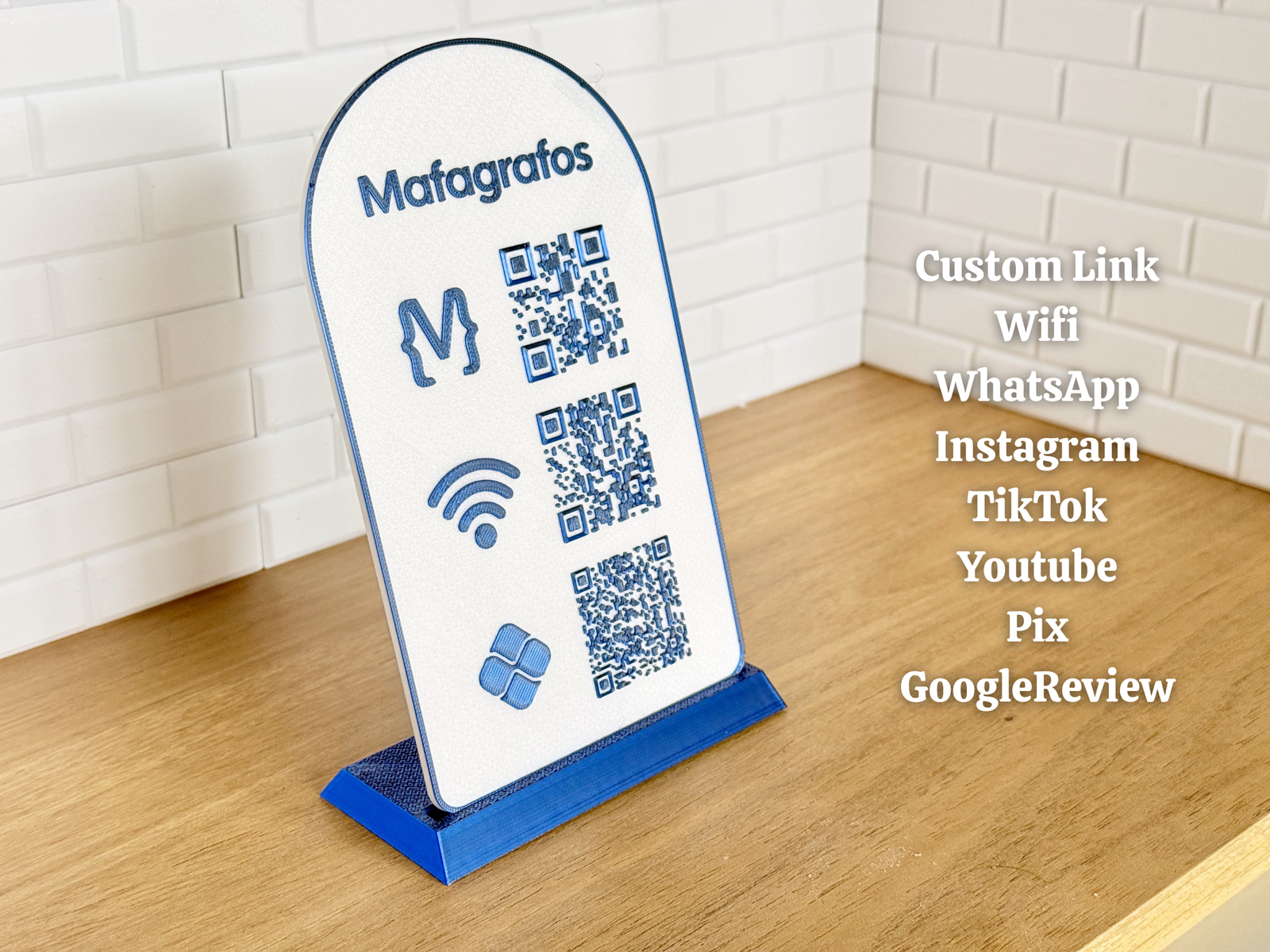 Lista Vertical de Códigos QR