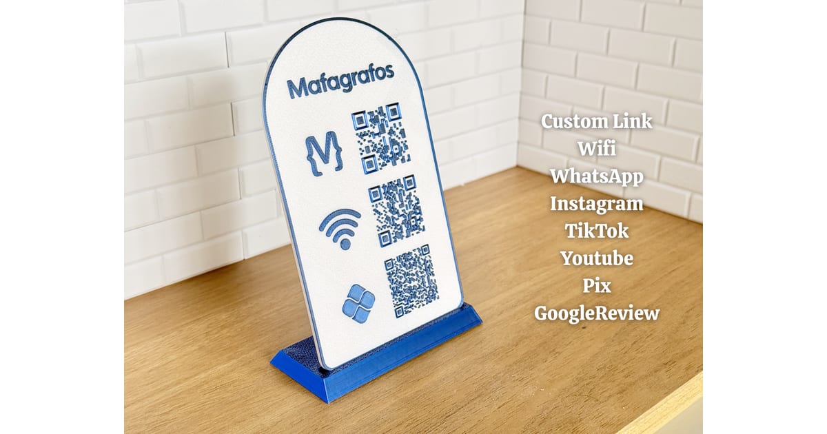 Lista Vertical de Códigos QR