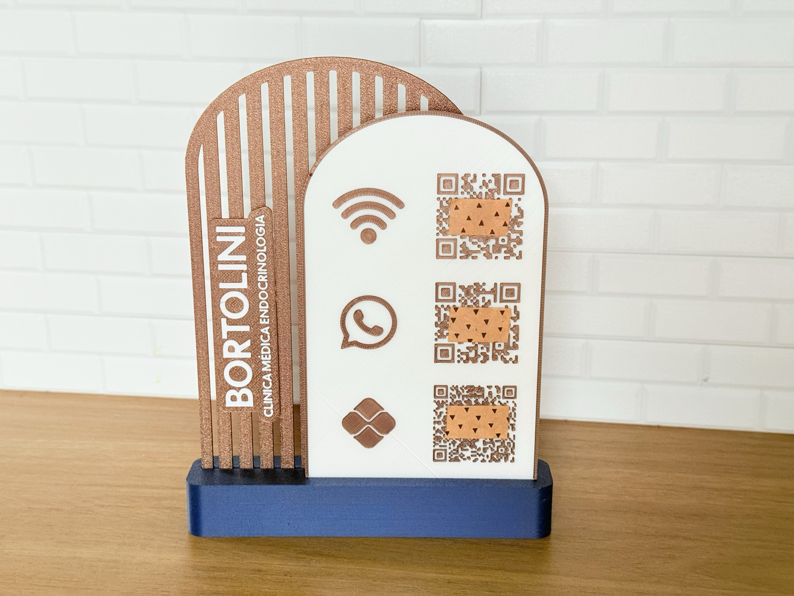 Layered Vertical QRCode List