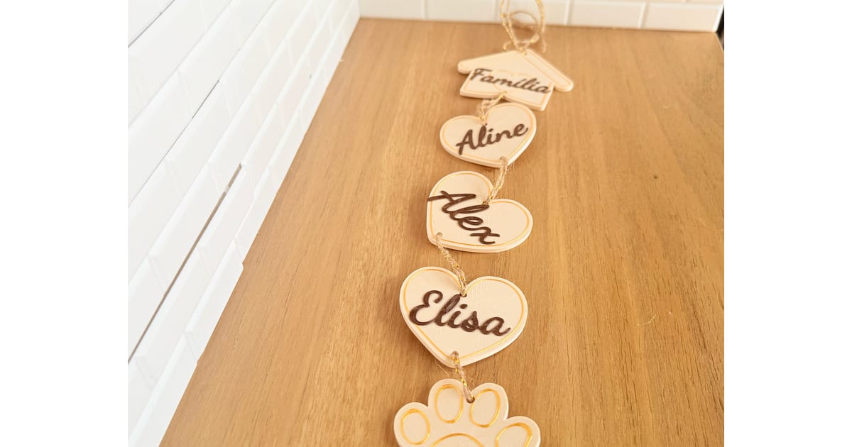 Family Names Pendant