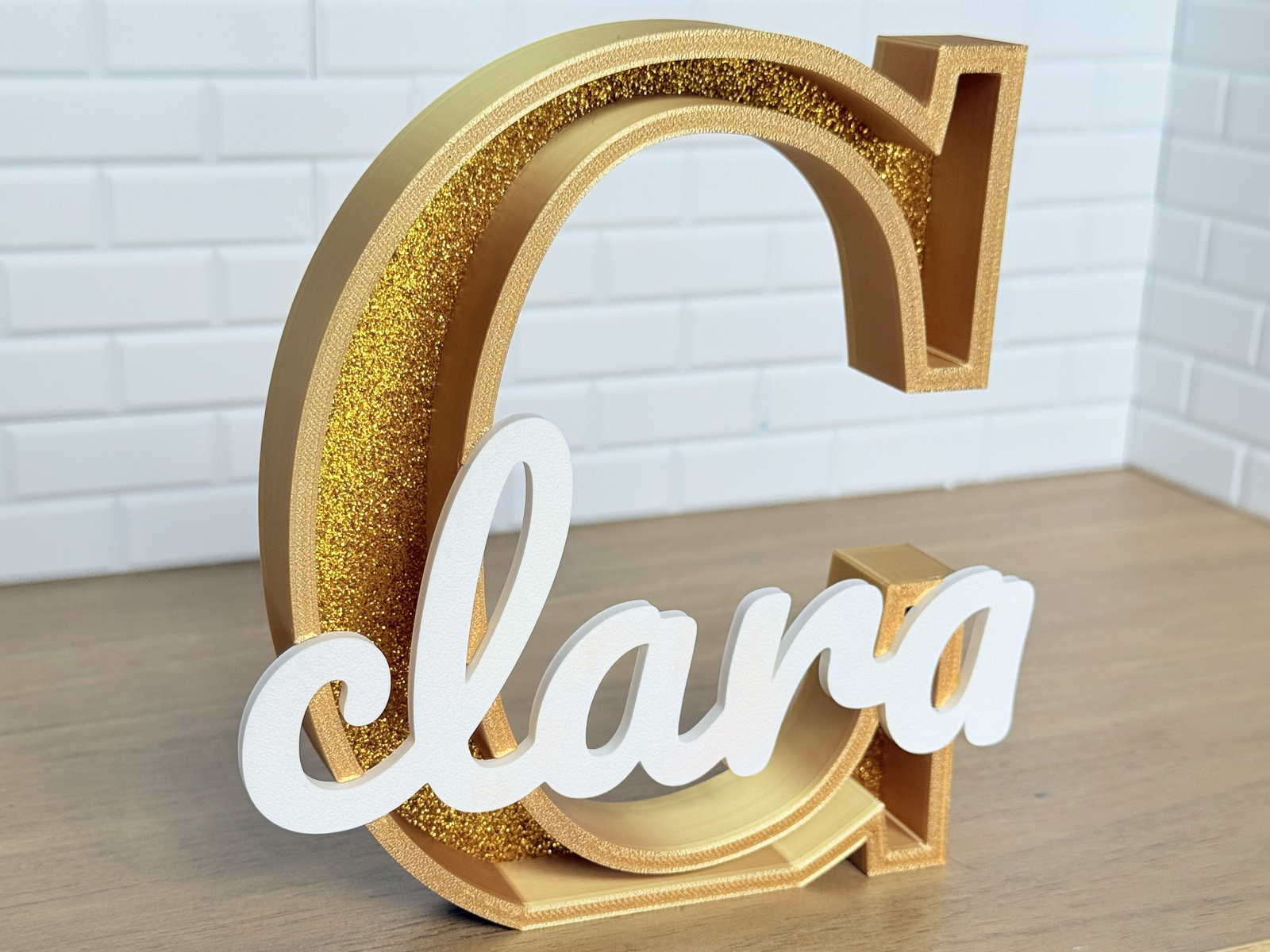 Big Letter - Material Background
