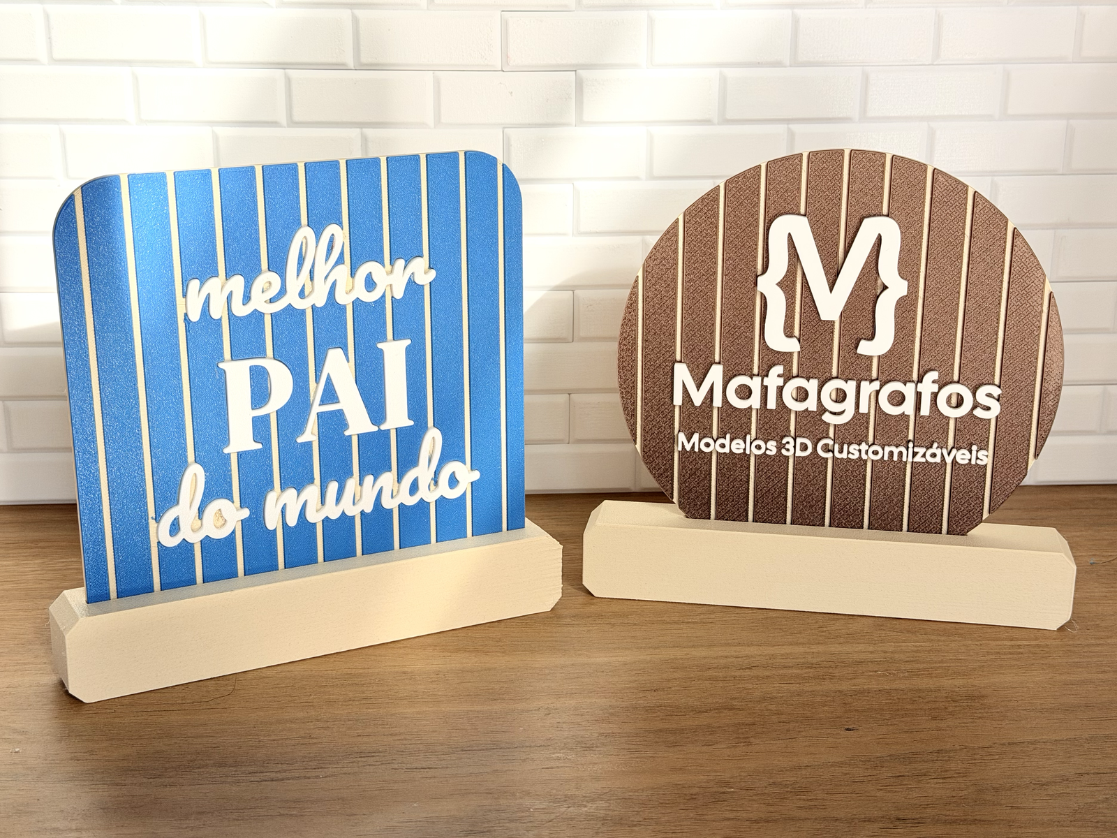 Placa de Rayas con Base