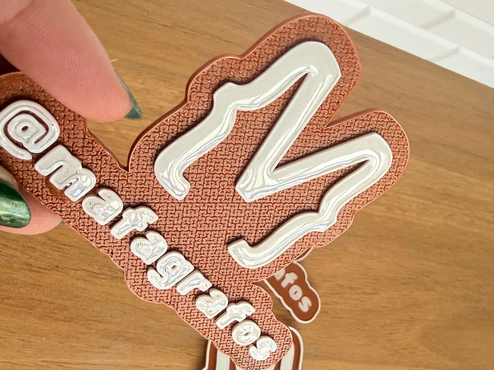 Imagen a 3D con Bordes Altos para Resina — foto 2