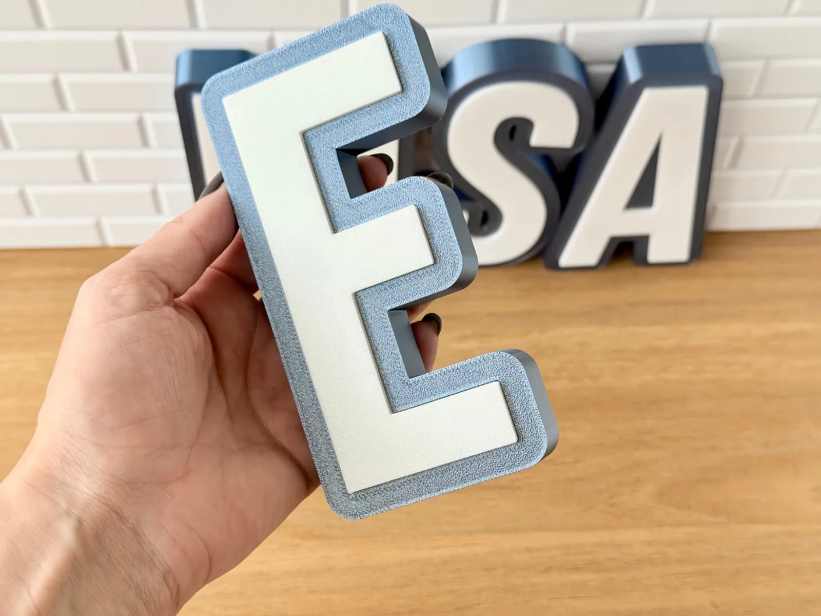 Separate Letters Sign - 2 Colors — photo 2
