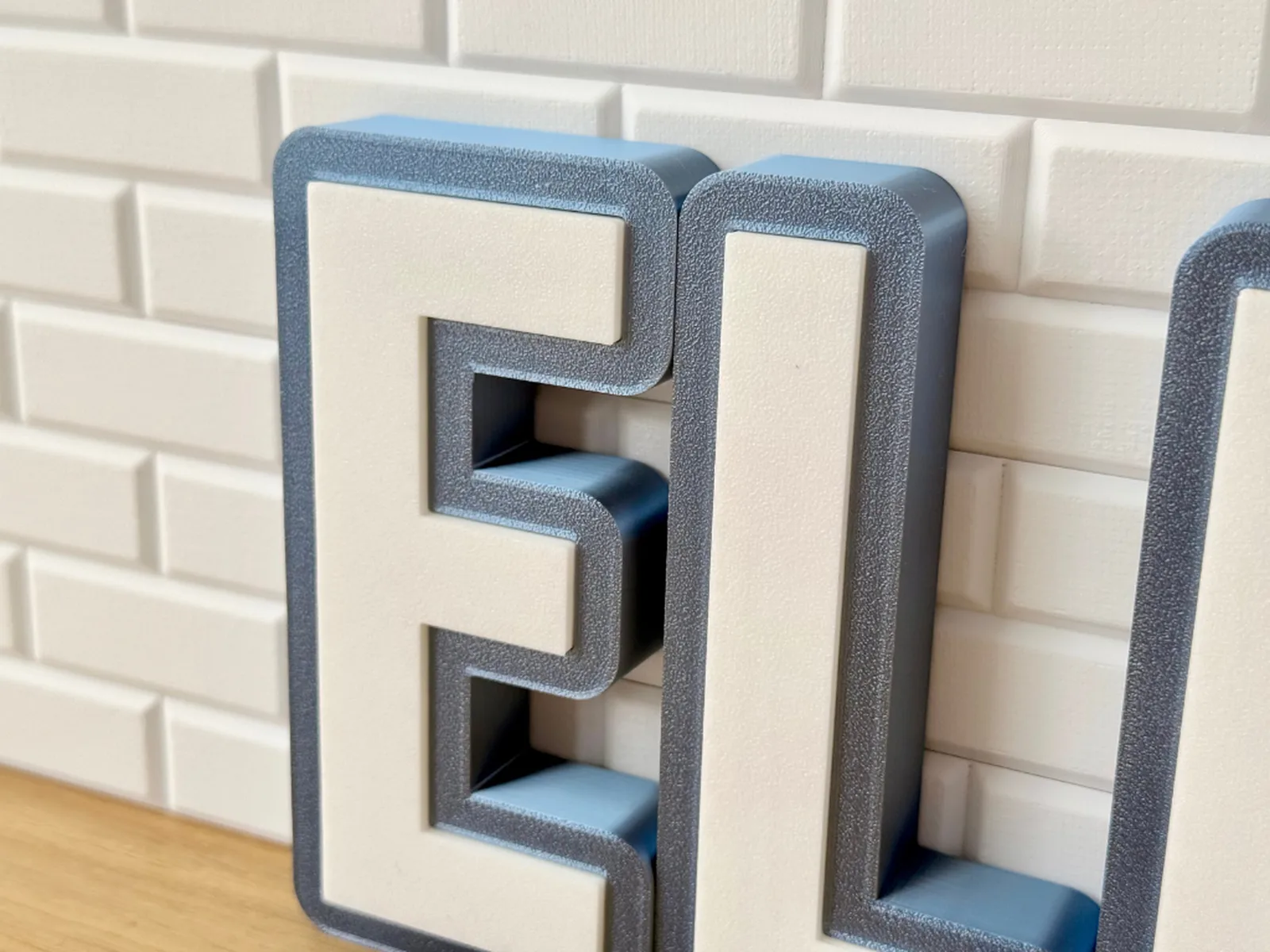 Separate Letters Sign - 2 Colors — photo 3
