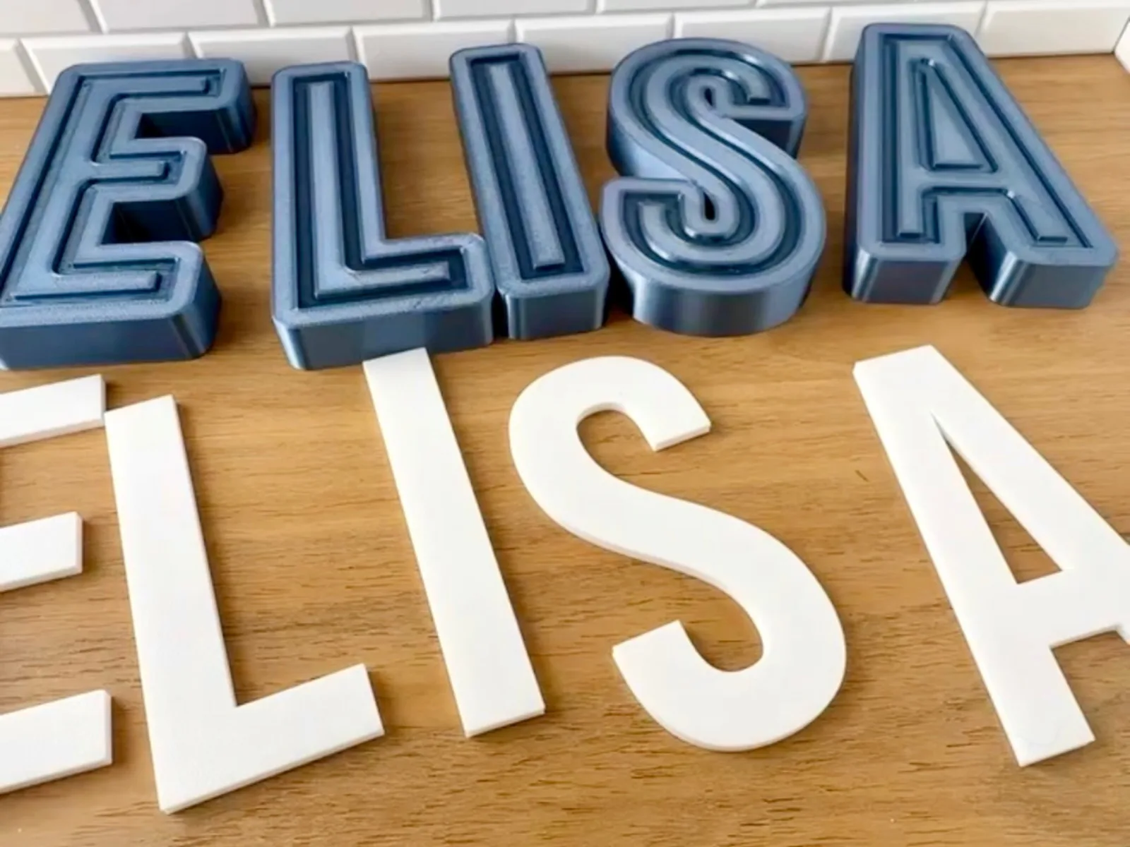 Separate Letters Sign - 2 Colors — photo 4