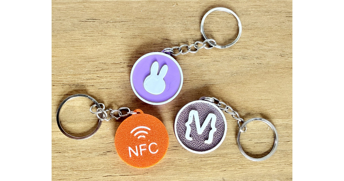 Chaveiro NFC Circular