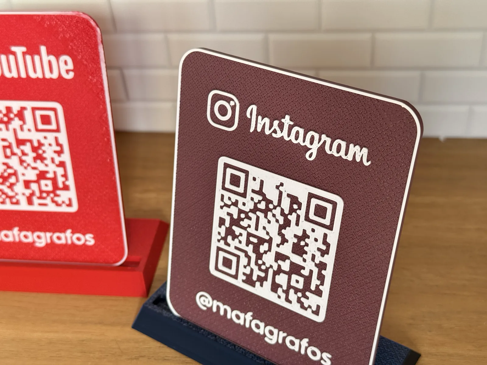 Social - Placa de Código QR — foto 3
