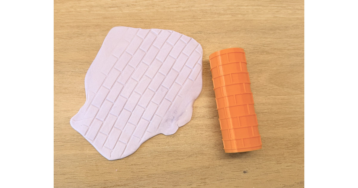 Brick Tiles Textured Roller