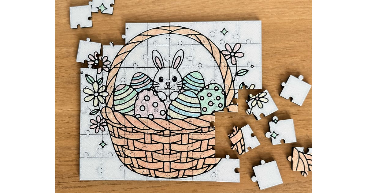 Rompecabezas de Conejo de Pascua