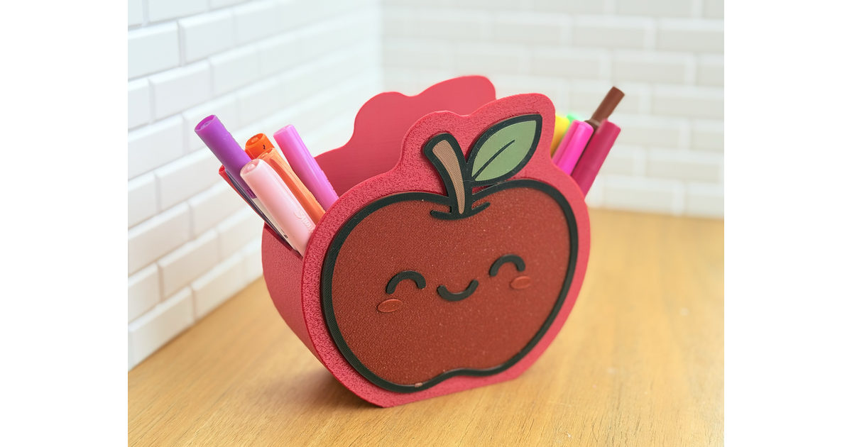 Portalápices Manzana