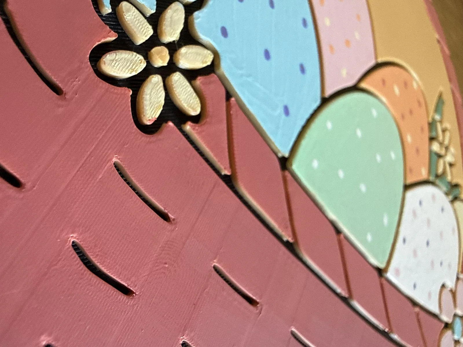 Cesta de Ovos de Páscoa para Colorir — foto 2