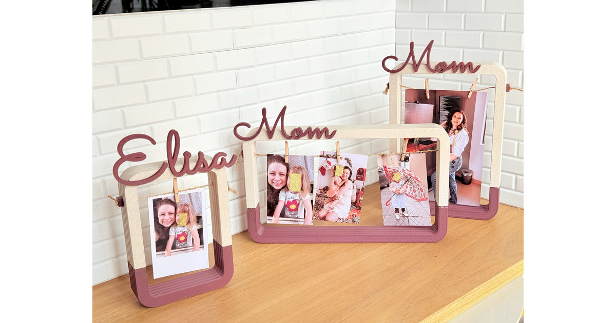 Porta-Retrato Mãe - 3 Tamanhos