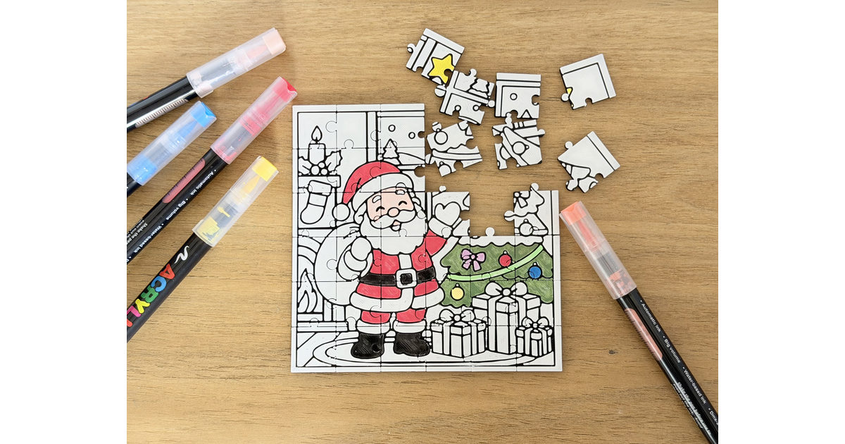 Rompecabezas Escena de Navidad